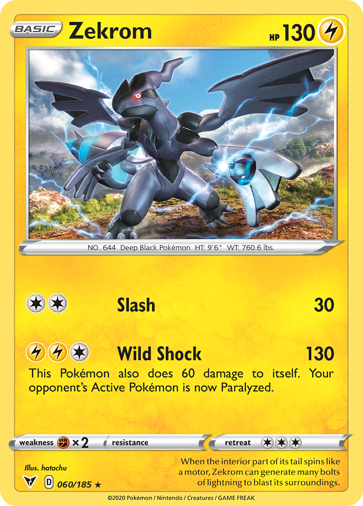 Zekrom — Miscellaneous Cards & Products #060/185