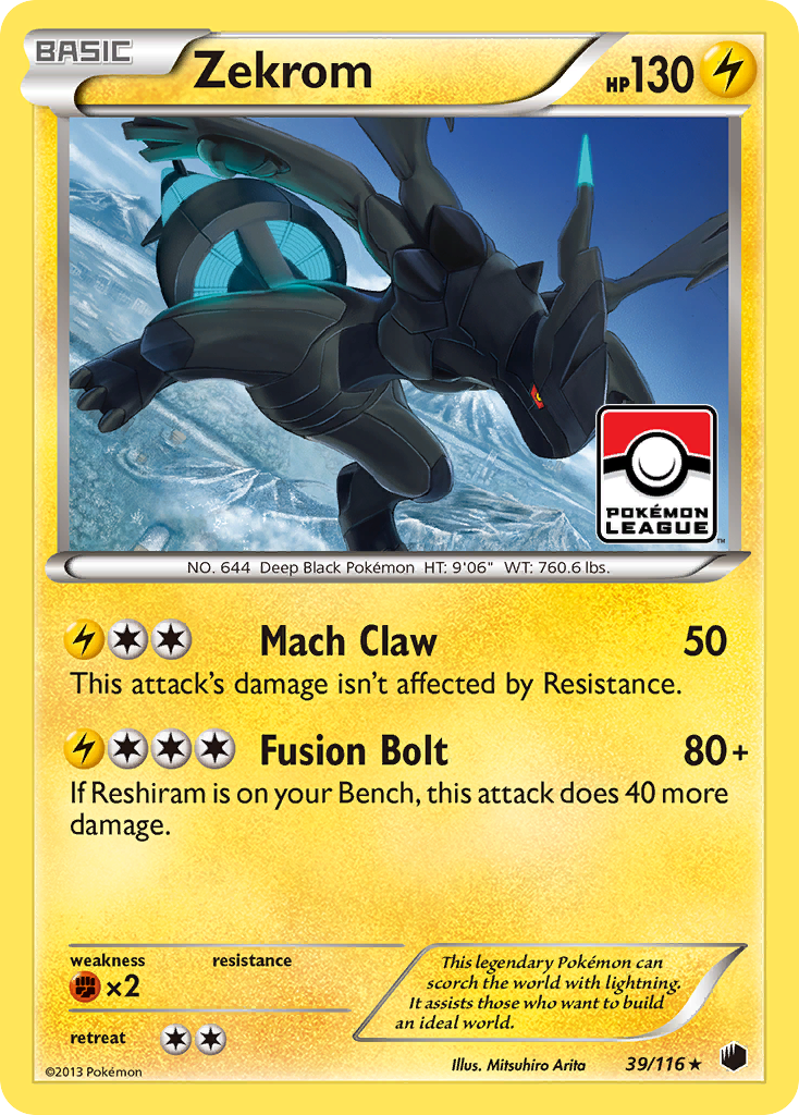 Zekrom — Plasma Freeze #39/116