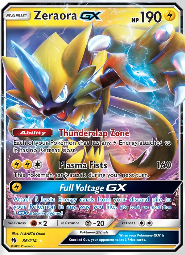 Zeraora GX — World Championship Decks #86/214