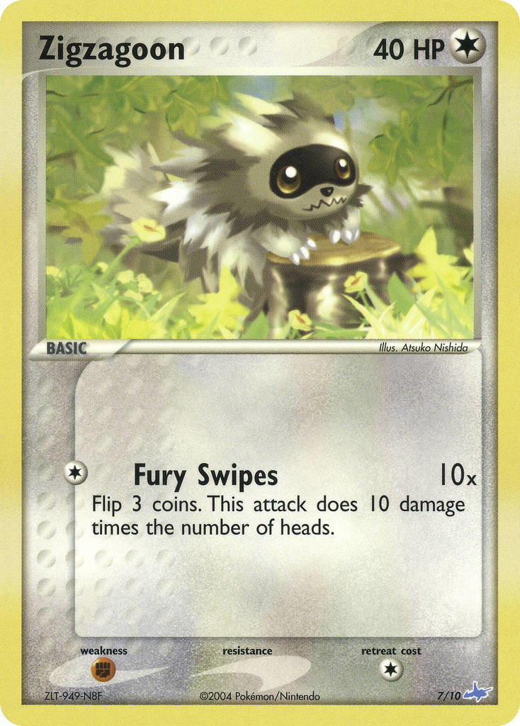 Zigzagoon — EX Trainer Kit 1: Latias & Latios #7/10