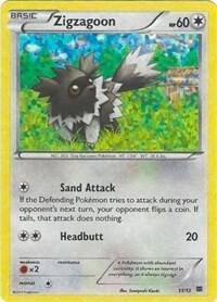 Zigzagoon — McDonald's Promos 2015 #011/012