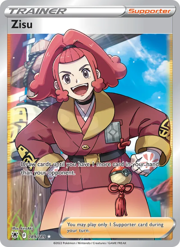 Zisu (Full Art) — SWSH10: Astral Radiance #189/189