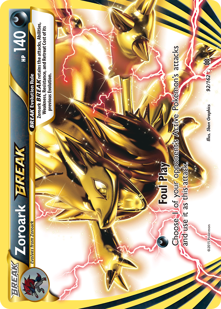 Zoroark BREAK — XY - BREAKthrough #92/162