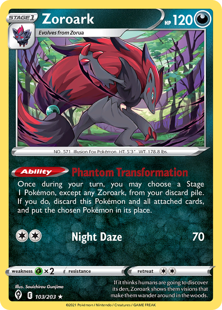Zoroark — Deck Exclusives #103/203