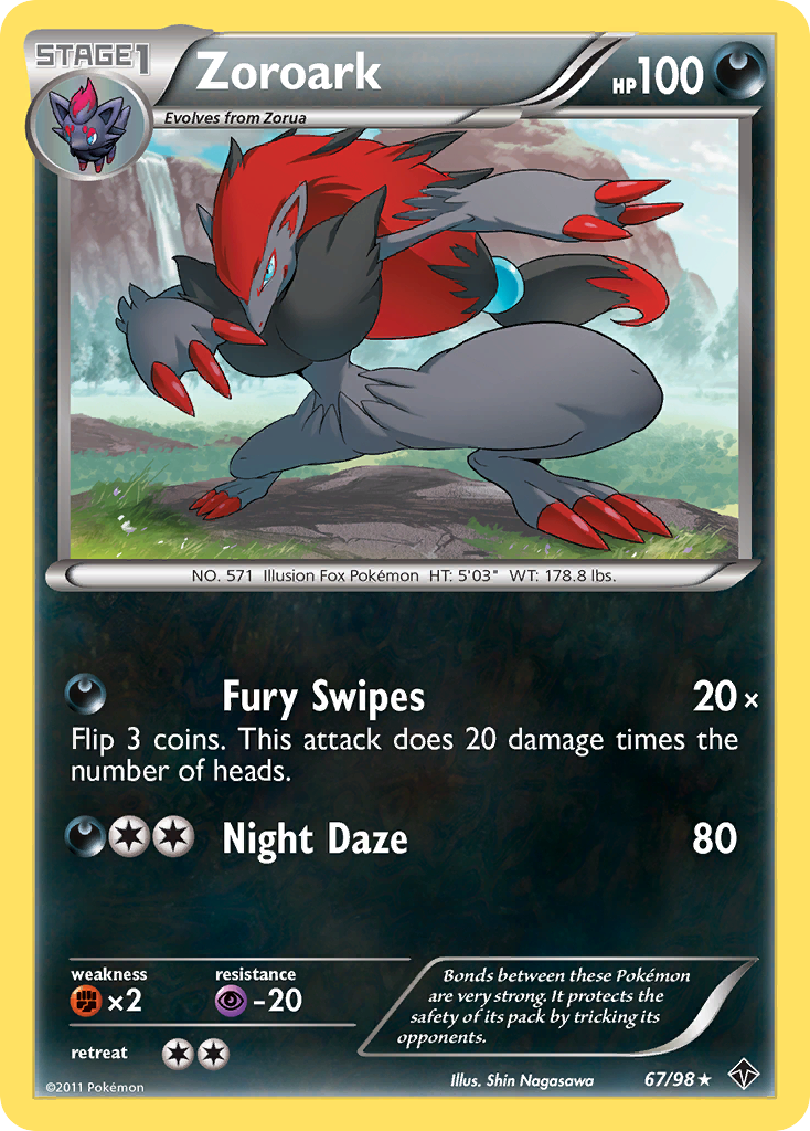 Zoroark — Emerging Powers #67/98