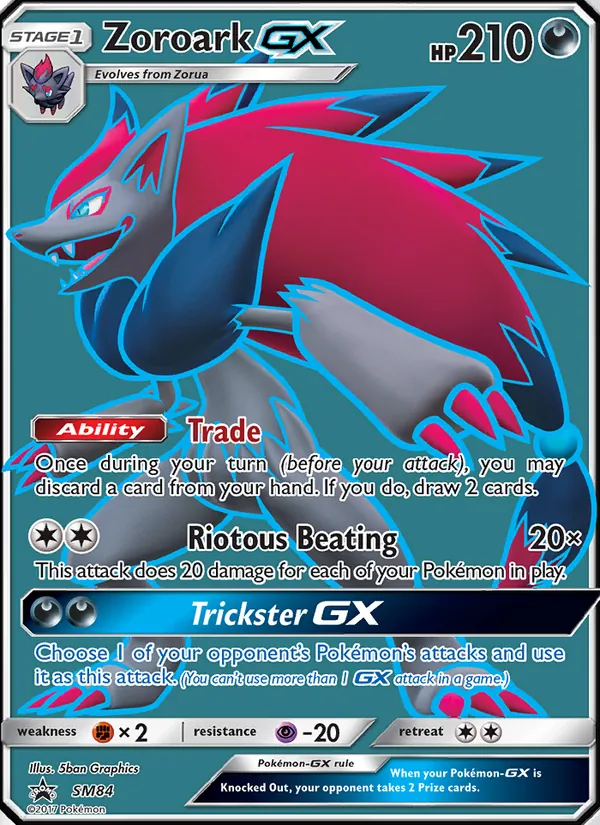 Zoroark GX — SM Promos #SM84