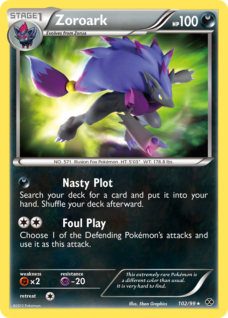 Zoroark — Next Destinies #102/99