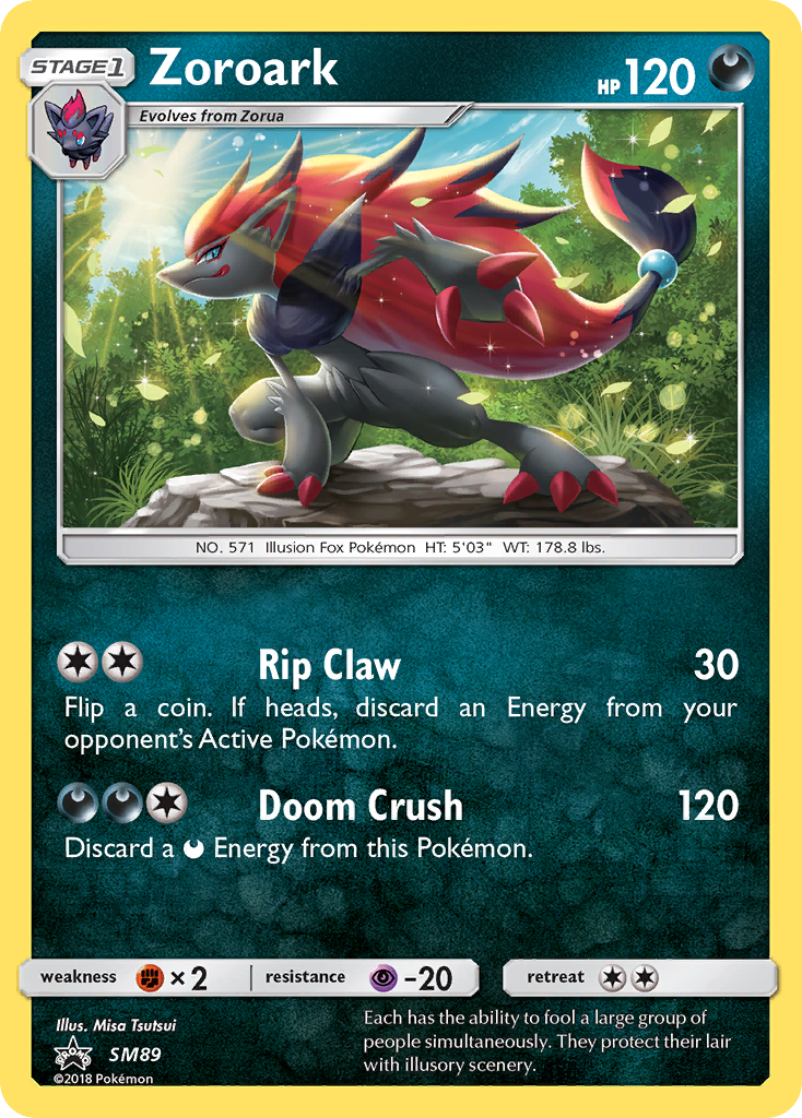Zoroark — SM Promos #SM89