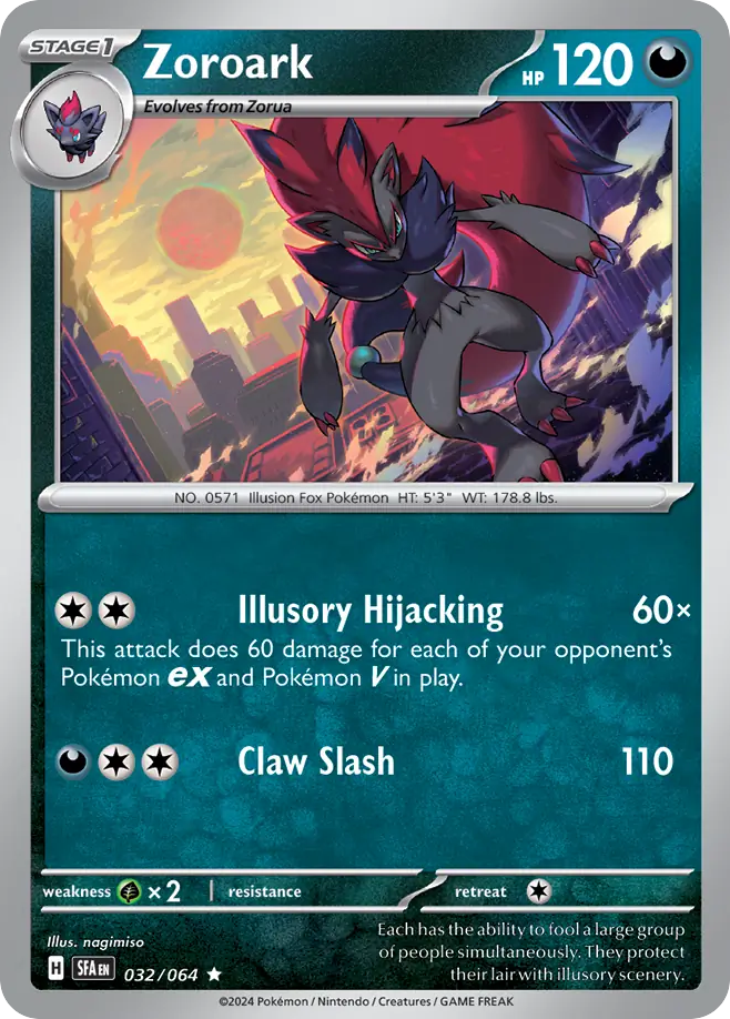 Zoroark — SV: Shrouded Fable #032/064