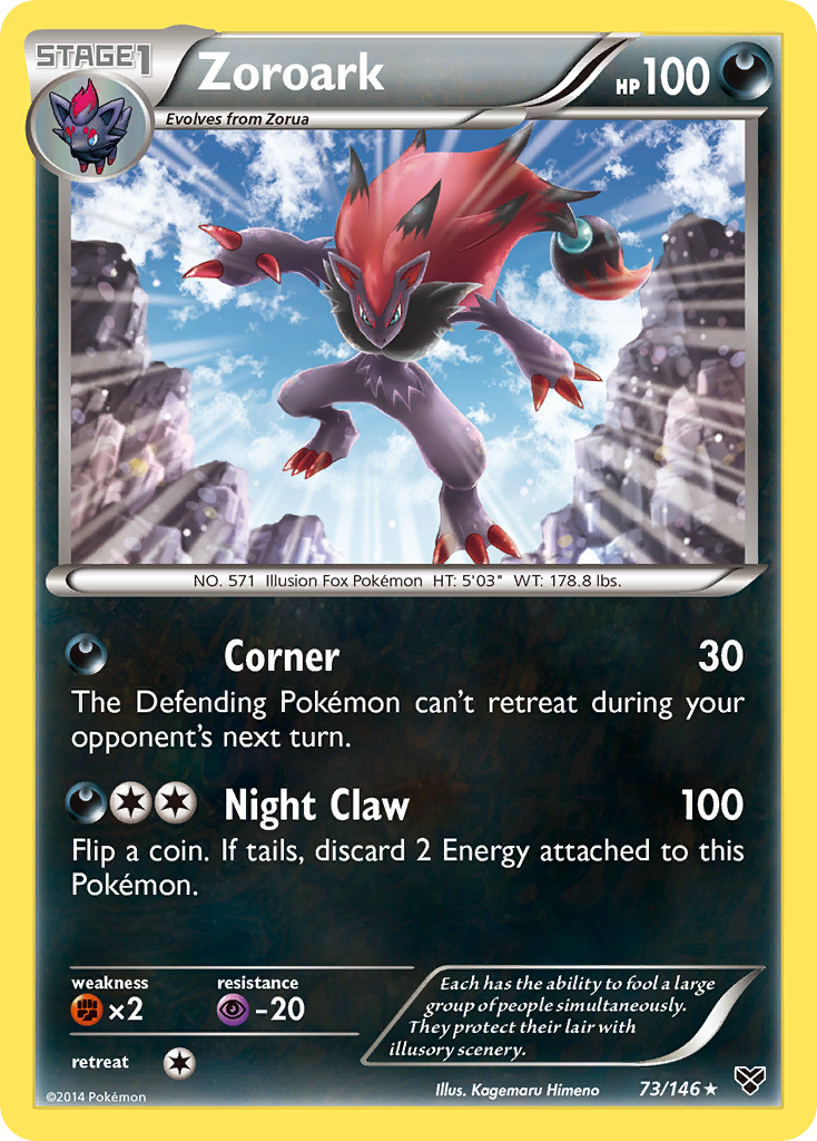 Zoroark — XY Base Set #73/146