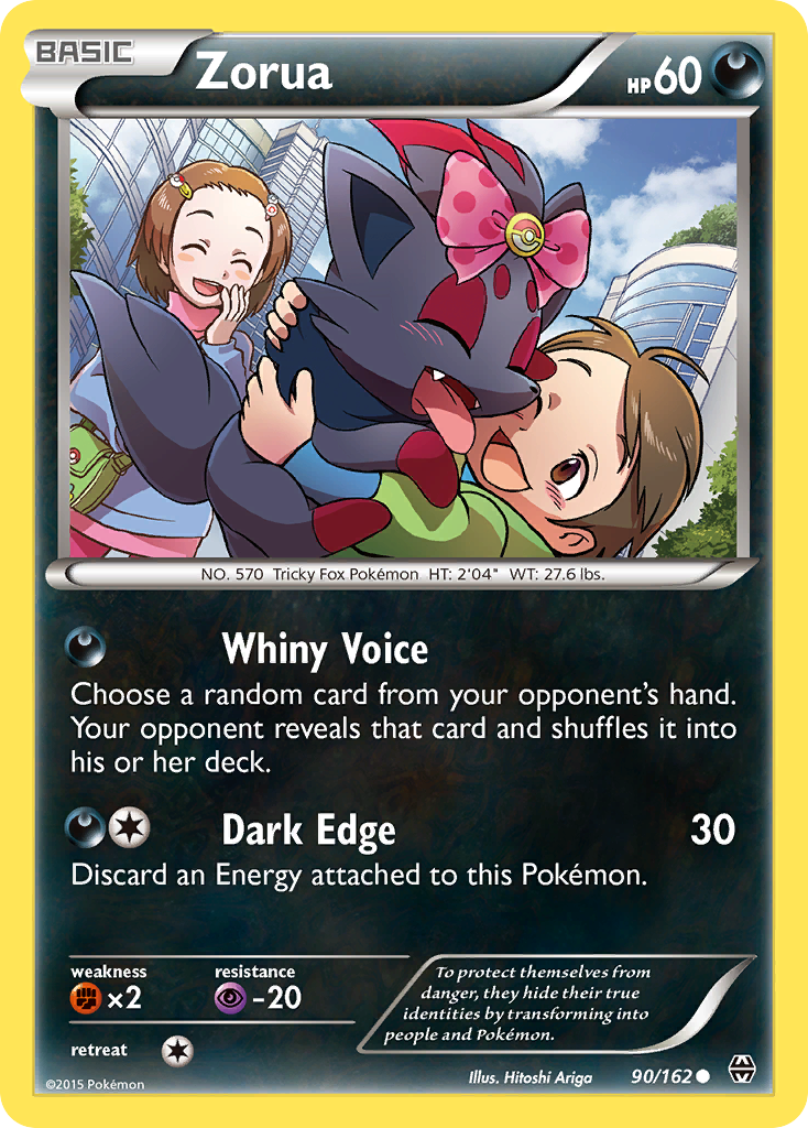 Zorua (90) — XY - BREAKthrough #90/162