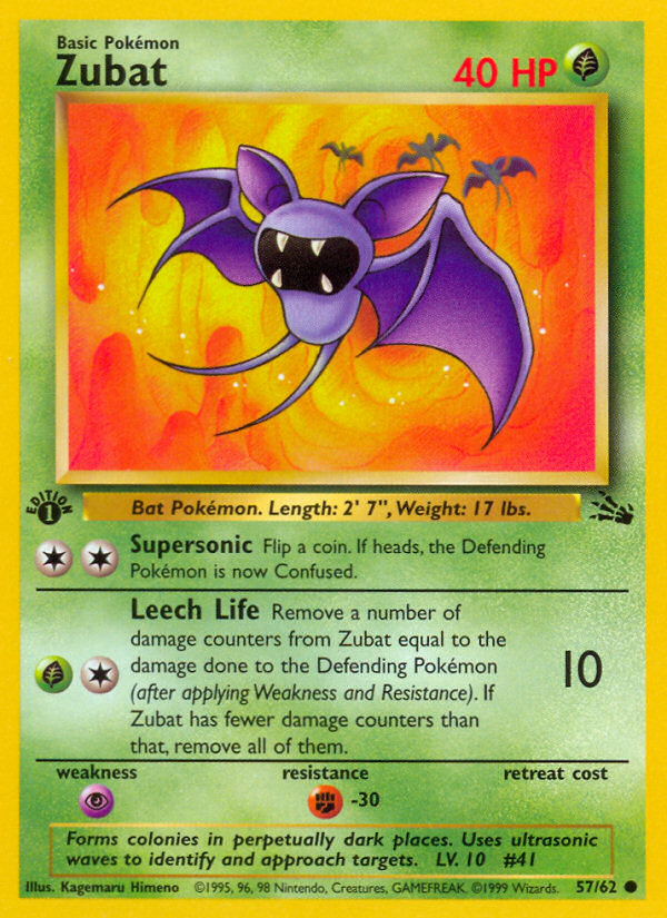 Zubat — Fossil #57/62