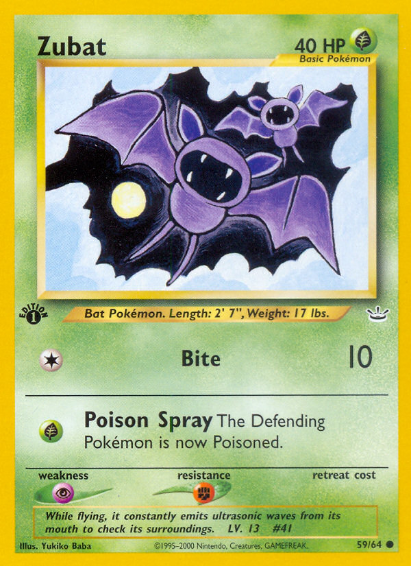 Zubat — Neo Revelation #59/64
