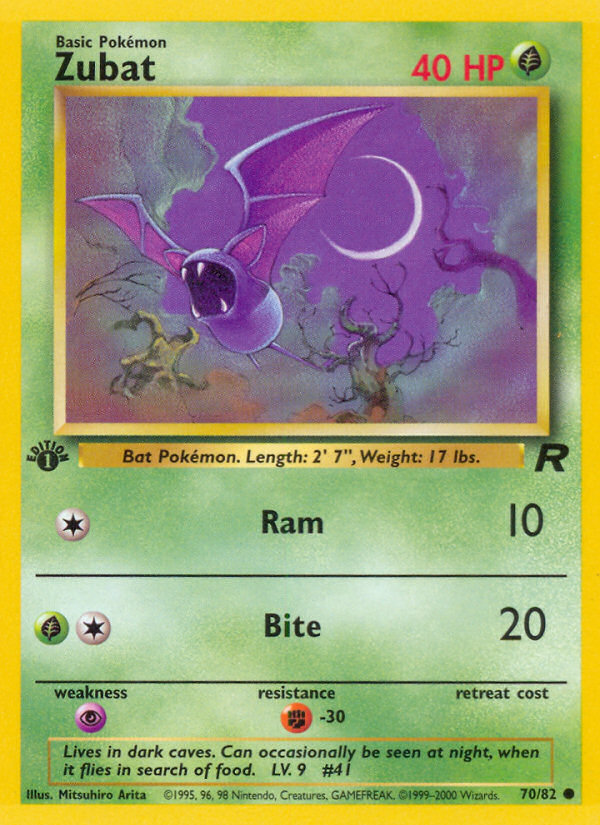 Zubat — Team Rocket #70/82