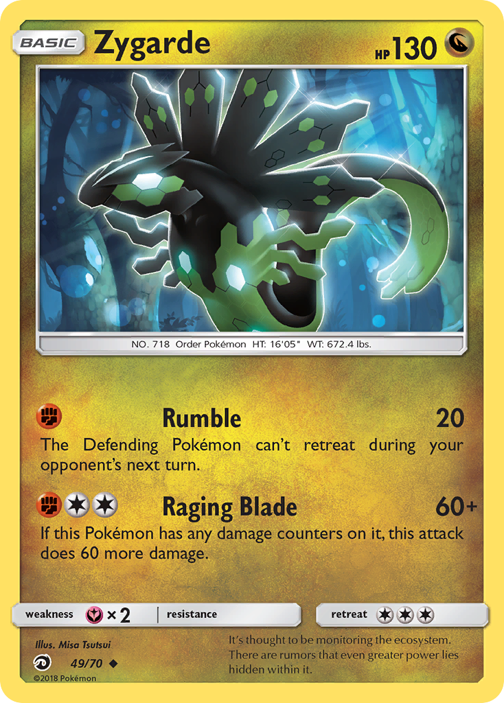 Zygarde — Dragon Majesty #49/70
