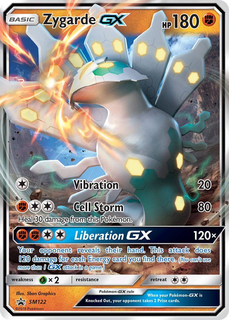 Zygarde GX — Jumbo Cards #SM122