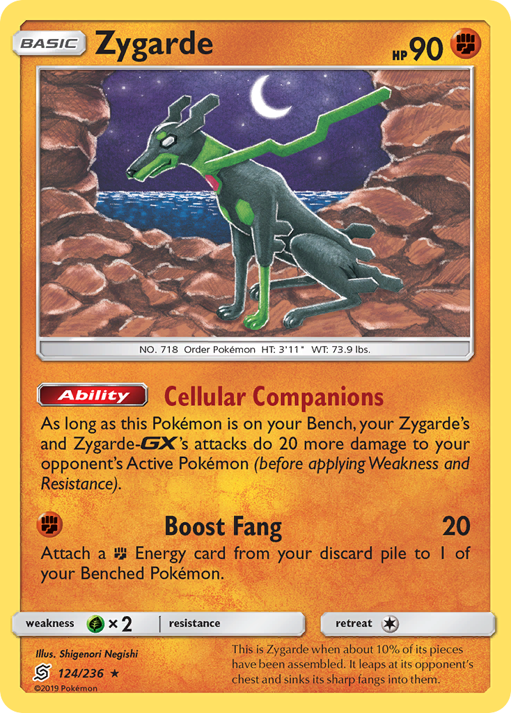 Zygarde — SM - Unified Minds #124/236