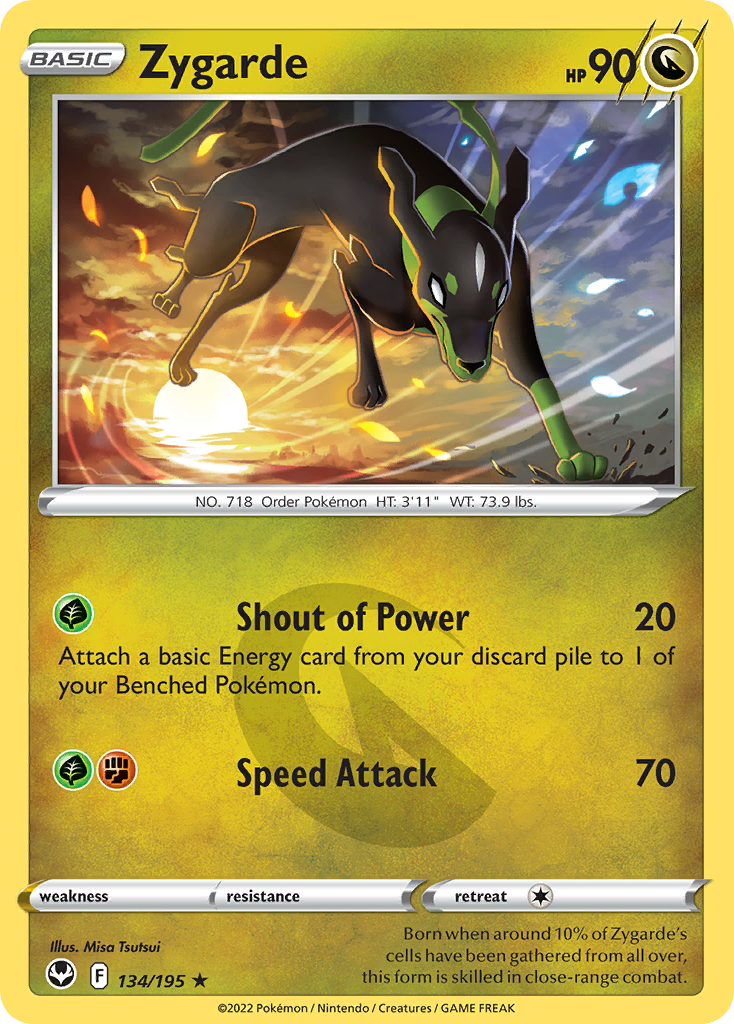 Zygarde — SWSH12: Silver Tempest #134/195
