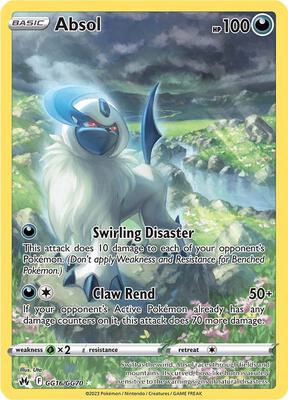 Absol — SWSH: Crown Zenith: Galarian Gallery #GG16/GG70