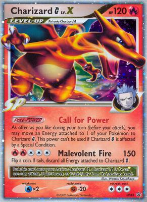 Charizard G LV.X — Diamond and Pearl Promos #DP45