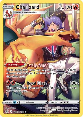 Charizard — SWSH11: Lost Origin Trainer Gallery #TG03/TG30