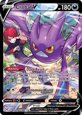 Crobat V — SWSH11: Lost Origin Trainer Gallery #TG20/TG30