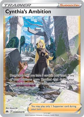 Cynthia's Ambition — SWSH: Crown Zenith: Galarian Gallery #GG60/GG70