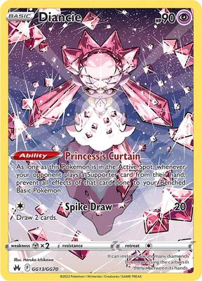 Diancie — SWSH: Crown Zenith: Galarian Gallery #GG13/GG70