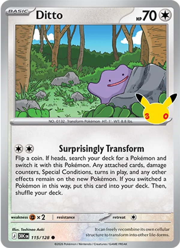 Ditto — ME: 30th Celebration #115/128