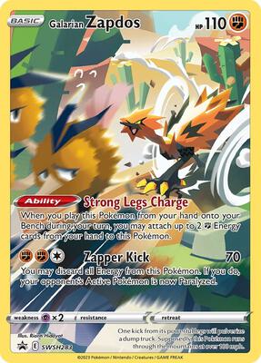 Galarian Zapdos — SWSH: Sword & Shield Promo Cards #SWSH283