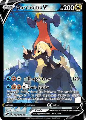 Garchomp V — SWSH10: Astral Radiance Trainer Gallery #TG23/TG30