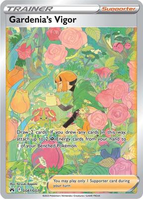 Gardenia's Vigor — SWSH: Crown Zenith: Galarian Gallery #GG61/GG70