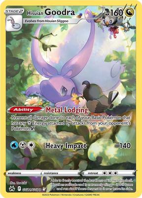 Hisuian Goodra — SWSH: Crown Zenith: Galarian Gallery #GG21/GG70