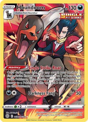 Houndoom — SWSH09: Brilliant Stars Trainer Gallery #TG10/TG30