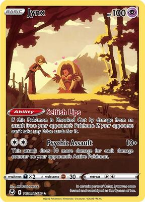 Jynx — SWSH12: Silver Tempest Trainer Gallery #TG04/TG30