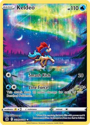 Keldeo — SWSH: Crown Zenith: Galarian Gallery #GG07/GG70