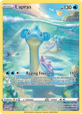 Lapras — SWSH: Crown Zenith: Galarian Gallery #GG05/GG70