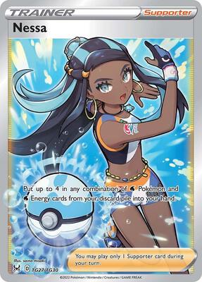 Nessa — SWSH11: Lost Origin Trainer Gallery #TG27/TG30