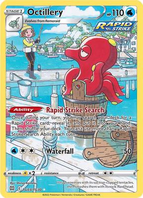 Octillery — SWSH09: Brilliant Stars Trainer Gallery #TG03/TG30