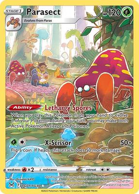 Parasect — SWSH11: Lost Origin Trainer Gallery #TG01/TG30