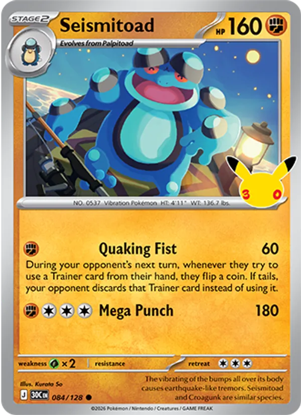 Seismitoad — ME: 30th Celebration #084/128