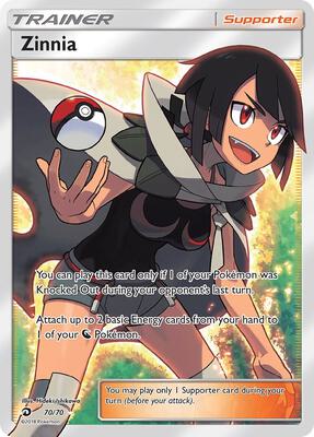 Zinnia (Full Art) — Dragon Majesty #70/70